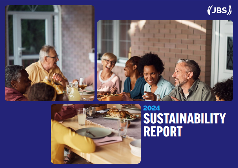 JBS published sustainability report cover